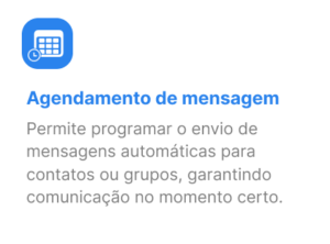 Agendamento de mensagem